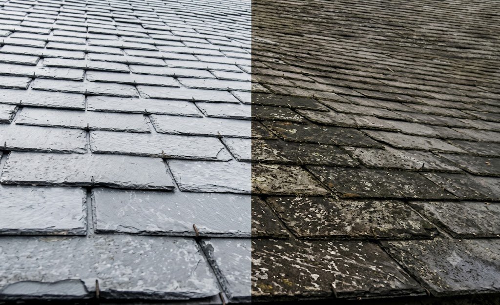 Ardoises naturelles toiture – couvreur Auray Morbihan